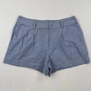 Vineyard Vines Damenshorts 6 hellblau Baumwolle plissiert leichter Strick 31 x 3 " - Bild 1 von 7