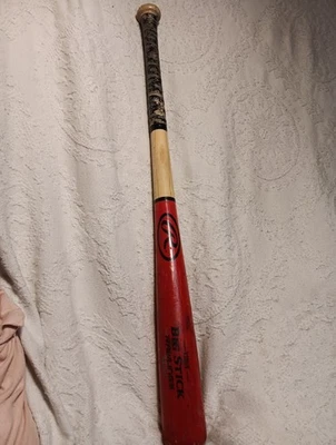 Rawlings Big Stick 29 英寸木制棒球棒 ASH 22 盎司。 好握把快速发货 状况极佳 — 第 1/4 张图片