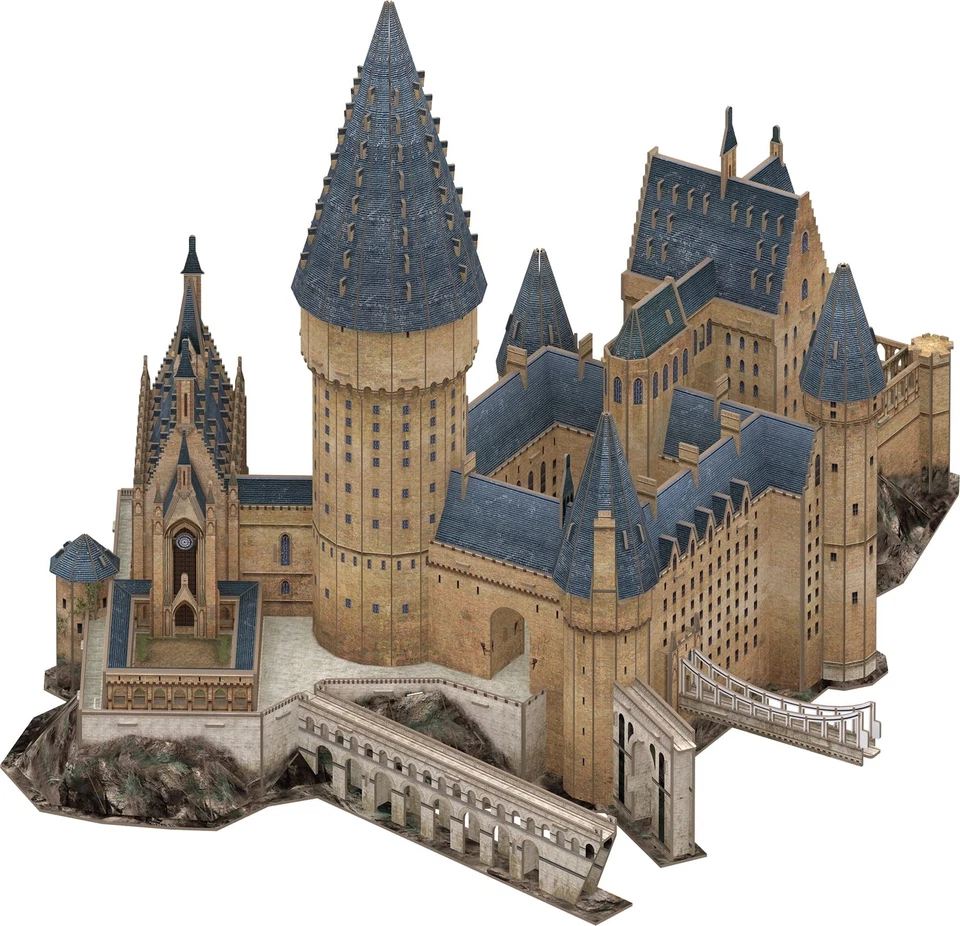 4d Cityscape Harry Potter Great Hall Paper 3d Puzzle Standard