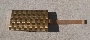 Vtg 1950s Womens Minaudiere Compact Makeup Case Wristlet Purse Cigarette Evans - Picture 1 of 11
