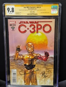 Star Wars Special: C-3PO #1 CGC 9.8 Sig Series Fried Pie Signed Daniels - Picture 1 of 2