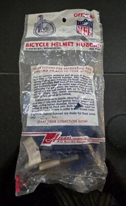 Vintage NFL Bicycle Hub Caps NY Giants In Package - Picture 1 of 2