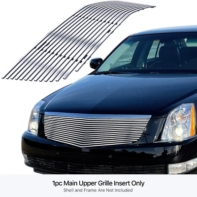 Se adapta a Cadillac DTS 2006-2011 superior acero inoxidable cromo parrilla inserto Foto 1 de 4