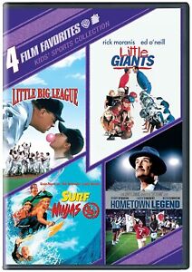4 Film Kid Sports:Hometown Legend, Little Big League, Little Giants, Surf Ninjas