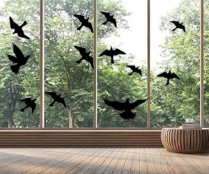 Anti-Collision Window Bird Stickers Decals Glass Door Protect and save Bird Stri - Picture 1 of 12