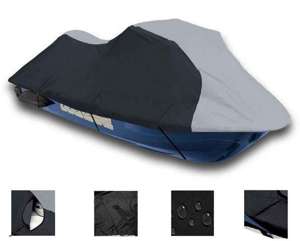 Cubierta negra/gris para moto acuática para Yamaha WaveRunner FX Cruiser SHO 2012 2013 2014 Foto 1 de 1