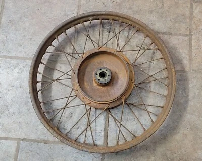 Ariel Red Hunter 500 20" Rueda Delantera Buje Tambor Freno Tipo Veterano ¿Pre Guerra? VH500 Foto 1 de 4