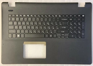 Keyboard qwerty Russian Pb Easynote LG81BA N15Q4 6B.C44N7.020 Topcase Black - Picture 1 of 3