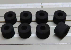 Für H0 Slotcar Racing Modellbahn -- 8 Moosgummi Reifen für G-Plus Motor - Photo 1 sur 1