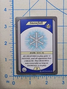 Tarjeta CharmaKards Cor Novum Snowfall - 1ª Edición - Imagen 1 de 6