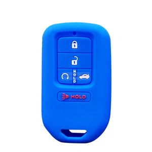Fit Honda Civic Pilot Accord 5 Button Smart Remote Key Fob Silicone Case Cover - Picture 1 of 29