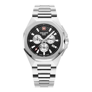 Swiss Alpine Military Herren Uhr Chronograph Analog Quarz 7005.9137SAM Edelstahl - Bild 1 von 5