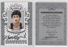 2010 Sportkings Series D Auto Silver Mitch Gaylord #A-MG1 Auto