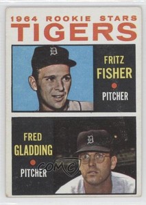 1964 Topps 1964 Rookie Stars Fritz Fisher Fred Gladding #312 Rookie RC