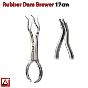Abrazadera abrazadera de goma para cervecera dental restauradora herramientas de laboratorio 17 cm - Imagen 1 de 4