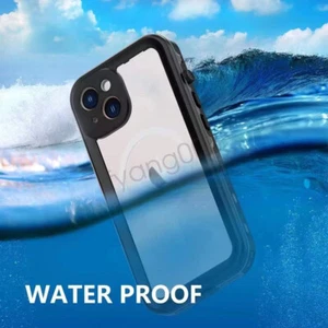 Full 360° Waterproof Shockproof Case for iPhone 15 14 13 XS 11 12 Pro Max - Picture 1 of 12