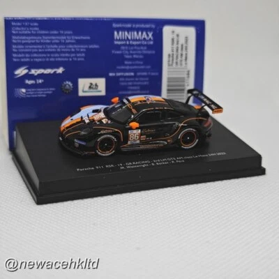 Porsche 911 RSR 19 No.86 GR RACING 3rd LM GTE AM class Le Man SPARK 1/87 #87S168 - Image 1 of 2