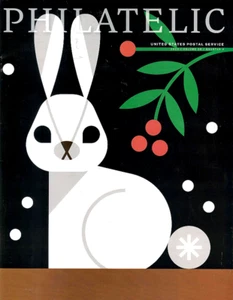 USPS PHILATELIC MAGAZINE - Winter Woodland Animals - 2023 Vol 28, Qt 4, 49 Pgs - Picture 1 of 1