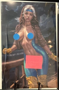 ROGUE REMEMBER ASHCAN FULL NAUGHTY VICTOR GARDUNO PINUP COSPLAY COMIC COLLECTIVE - Picture 1 of 1