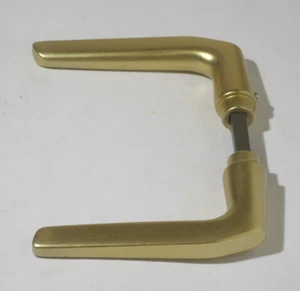 3x WEKA ZT-Drücker Zimmertür Nr. 120 neu F3 eloxiert goldfarbig - Bild 1 von 3