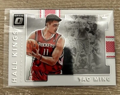 Yao Ming 2017-18 Donruss Optic Hall Kings #20 Houston Rockets - Image 1 of 2