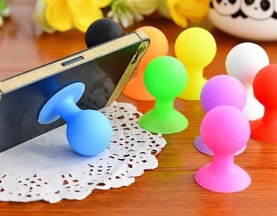 mini sucker suction cup stand holder FOR apple iphone 4s 5s samsung galaxy s3 s4 - Image 1 of 4