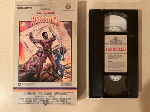 Hercules (VHS, 1984, MGM Big Box) Lou Ferrigno, Sybil Danning, Brad Harris - Picture 1 of 4