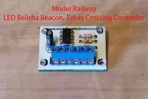 Model Railway LED Belisha Beacon Zebra Crossing Controller , N, O, OO Gauge - Picture 1 of 1