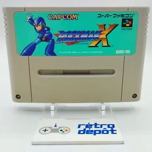 Megaman X Rockman X / Nintendo Super Famicom Sfc / Ntsc Jap - Picture 1 of 4