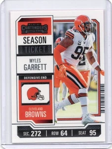 2023 Panini Contenders Myles Garrett #25 Cleveland Browns - Picture 1 of 2