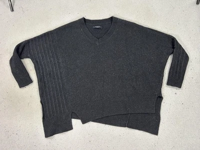 Suéter AllSaints Mujer Mediano Negro Riley Jersey Lana Alpaca Tejido De Gran Tamaño Foto 1 de 4