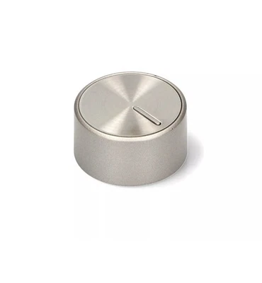 Manopola argentata ø 38 mm piano cottura Hotpoint Ariston Indesit originale - Immagine 1 di 2