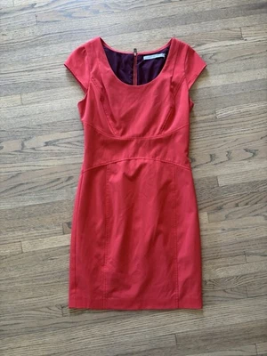 Andrew Marc Vestido Rojo Nueva York Talla 8 Foto 1 de 4