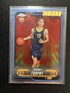 2024-25 Topps: Chrome-NBA #139 Johnny Furphy (RC)/Pacers/F 🏀🐷🏀 - Picture 1 of 2