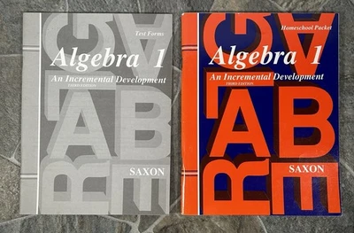 saxon algebra 1 (3rd edition) Answer Key & Test forms (NO textbook) - Image 1 of 3