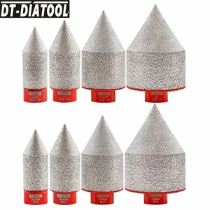 20-50mm Diamond Cone Milling Chamfer Finger Bit Grinding Granite Marble Tile - Picture 1 of 17