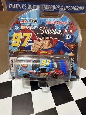 RARE* Kurt Busch #97 Sharpie Superman 2004 1/64 Nascar Diecast - Image 1 of 3
