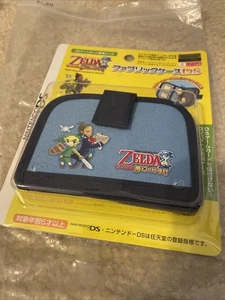 Nintendo 2007 Zelda DS Fabric Game Case Blue Pouch Sealed - Picture 1 of 3