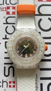Swatch Clown Fish SUUW100 2013 Scuba 43mm Silicone Excellent Condition - Picture 1 of 7