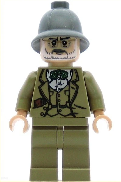 LEGO Indiana Jones Minifigura Henry Jones Sr. (Genuino) Foto 1 de 1