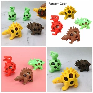 Dinosaur Dinosaur Mesh Ball Grape Toys Vent Dinosaur Squeezing Ball Kids - Photo 1/14