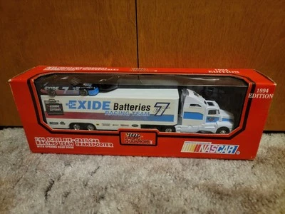 1994 Racing Champions Geoff Bodine Exide Batteries 1/64 Transporter Diecast  - Image 1 of 4