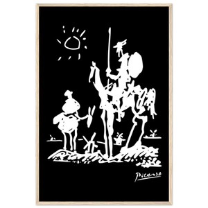 Pablo Picasso Don Quijote von La Mancha 1955 Kunstwerk Poster - Bild 1 von 12