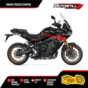 Yamaha Tracer 9 / GT / GT+ Kit de envoltura de calcomanías gráficas completas para / 2021-2024 - Imagen 1 de 12