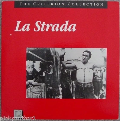 La STRADA Federico Fellini Giulietta Masina Anthony Quinn Criterion 29 LASERDISC - Image 1 of 4
