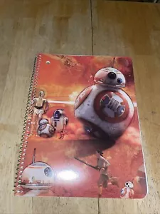 Star Wars Wide Rule Spiral Notebook BB-8 New - Picture 1 of 2