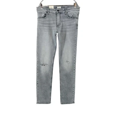 Jeans QS by s.Oliver PETE masculino cinza cintura média ajuste reto regular tamanho W32 L34 - Imagem 1 de 4