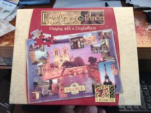 Escape To France 1000 Piece Pcs Puzzle By Great American Puzzle Factory Sealed - Picture 1 of 2