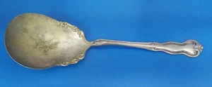Vintage 8.5" Silver Plate Simeon George H Rogers Co Large Sugar Berry Serving Sp - Picture 1 of 4