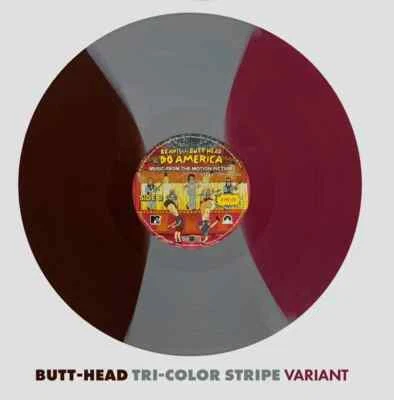 Beavis & Butthead Do America Score Vinyl OST Album - Butt-Head Tri Color - New - Image 1 of 4